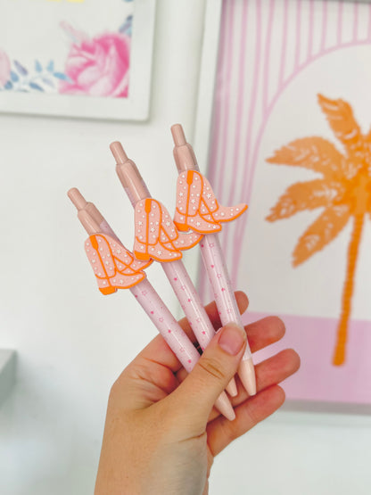 Lapicera tejanas retráctil