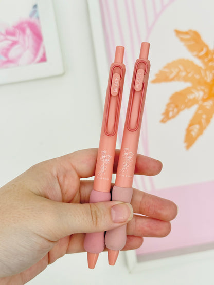 Lapicera flower retráctil