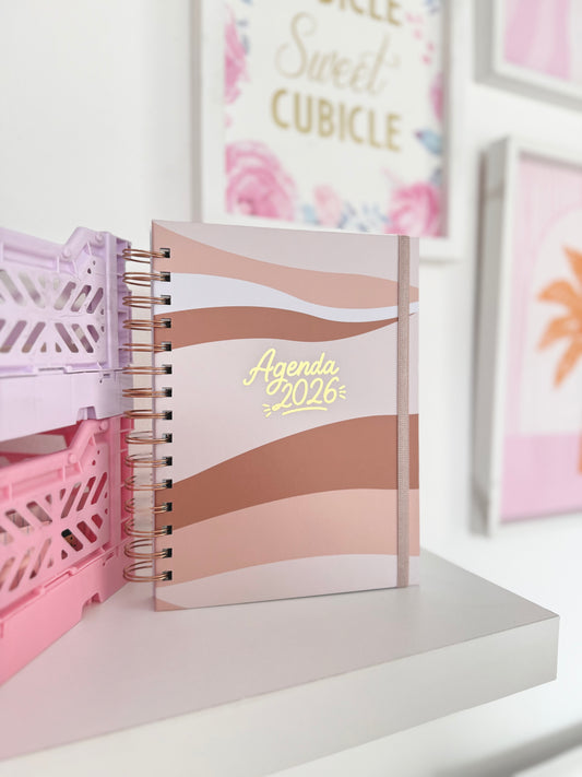 Agenda Soft Beige 2026