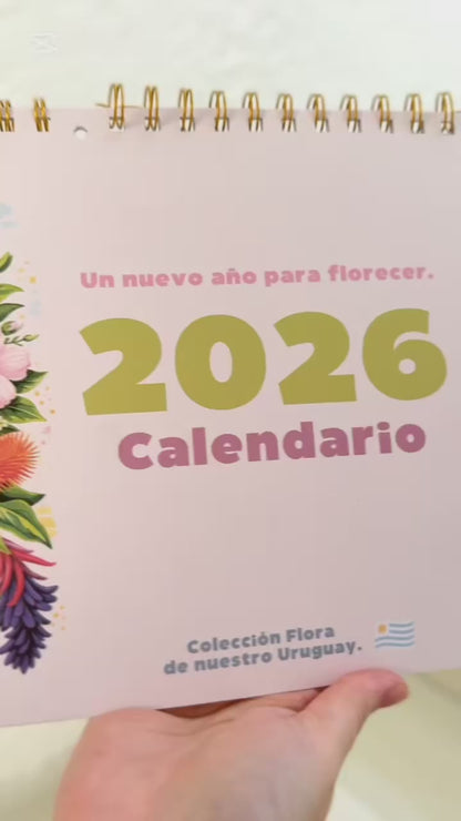 Calendario pared 2026 A4